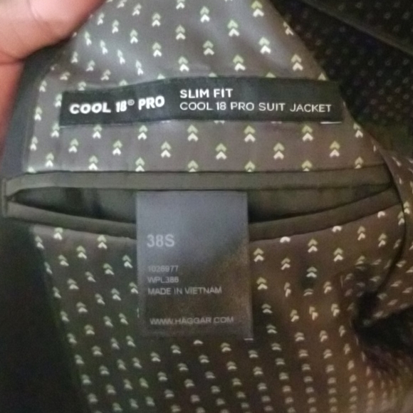 Haggar Cool 8 Pro Suit Jackel Slim Fit 